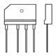 Diodes Incorporated GBJ2501-F