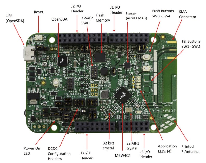 NXP Semiconductors FRDM-KW40Z Freedom Development Board