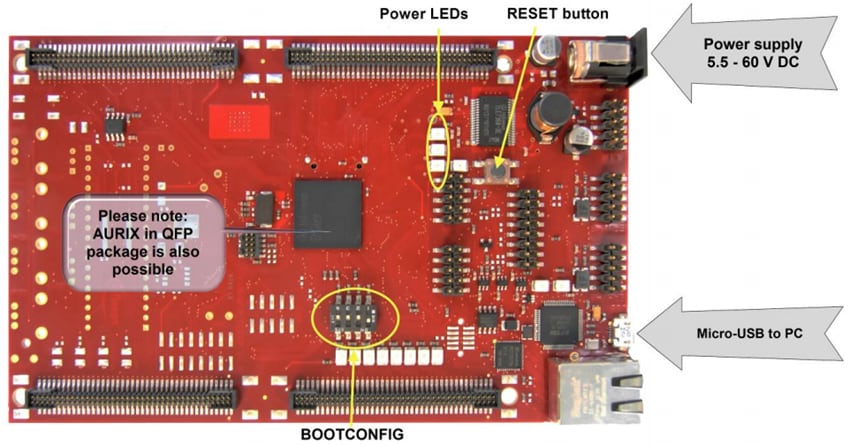 Infineon Technologies AURIX入門套件
