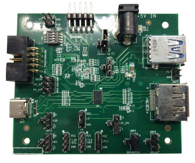 Schematic - Texas Instruments TUSB1064RNQEVM Evaluation Module