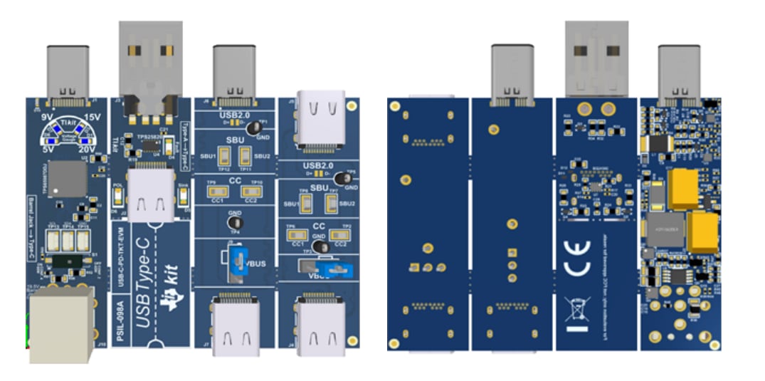 Texas Instruments USB-C-PD-TKT-EVM評估模組