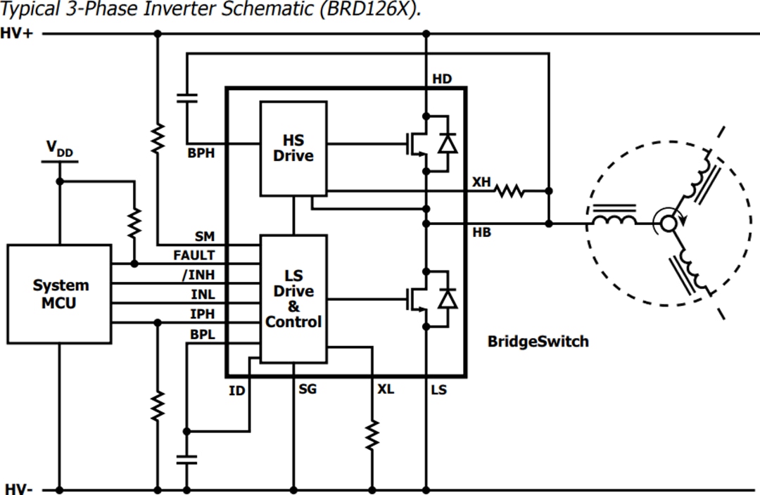 Schematic - Power Integrations BridgeSwitch™­ Family