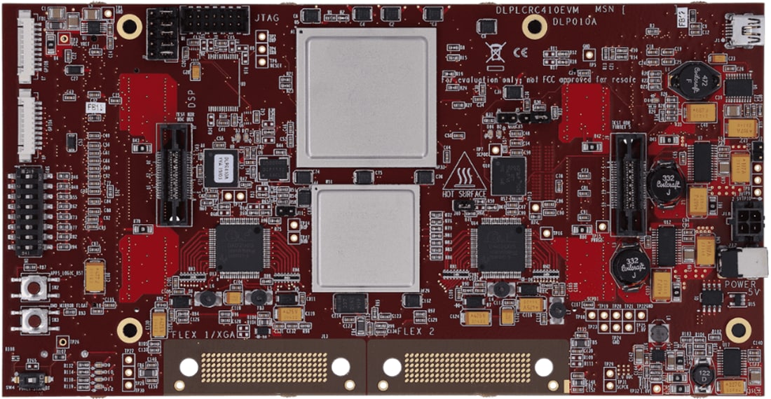 Mechanical Drawing - Texas Instruments DLPLCRC410EVM DLP Evaluation Module (EVM)