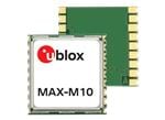 u-blox MAX-M10標準精度GNSS模組