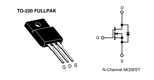 Application Circuit Diagram - Vishay / Siliconix SiHF080N60E E Series Power MOSFETs