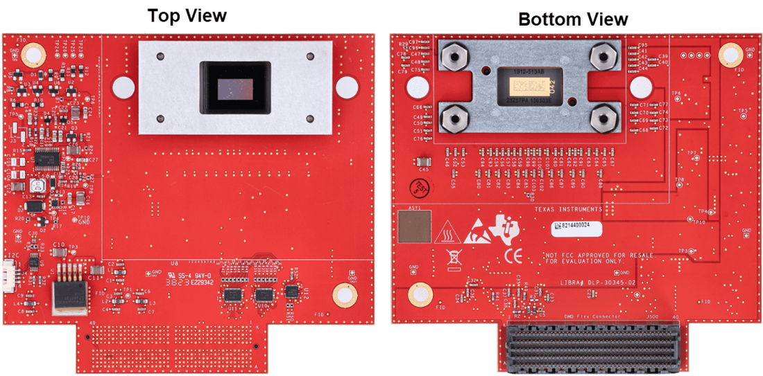 Mechanical Drawing - Texas Instruments DLP480REEVM DMD Evaluation Module (EVM)