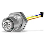 TE Connectivity M12 PCB Railway Connectors