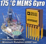 Analog Devices ADXRS645 High Temperature, Vibration Rejecting Gyroscope