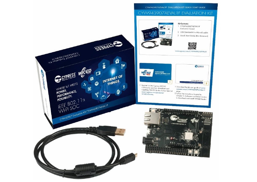 Cypress Semiconductor CYW943907AEVAL1F Evaluation Kit