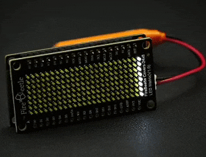 24×8 LED Matrix display