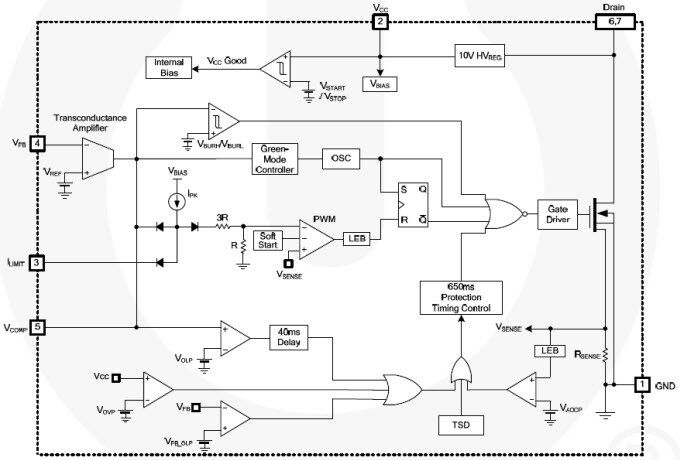 FSL306LRN Block Diagram
