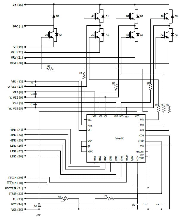 Internal Electrical Schematic