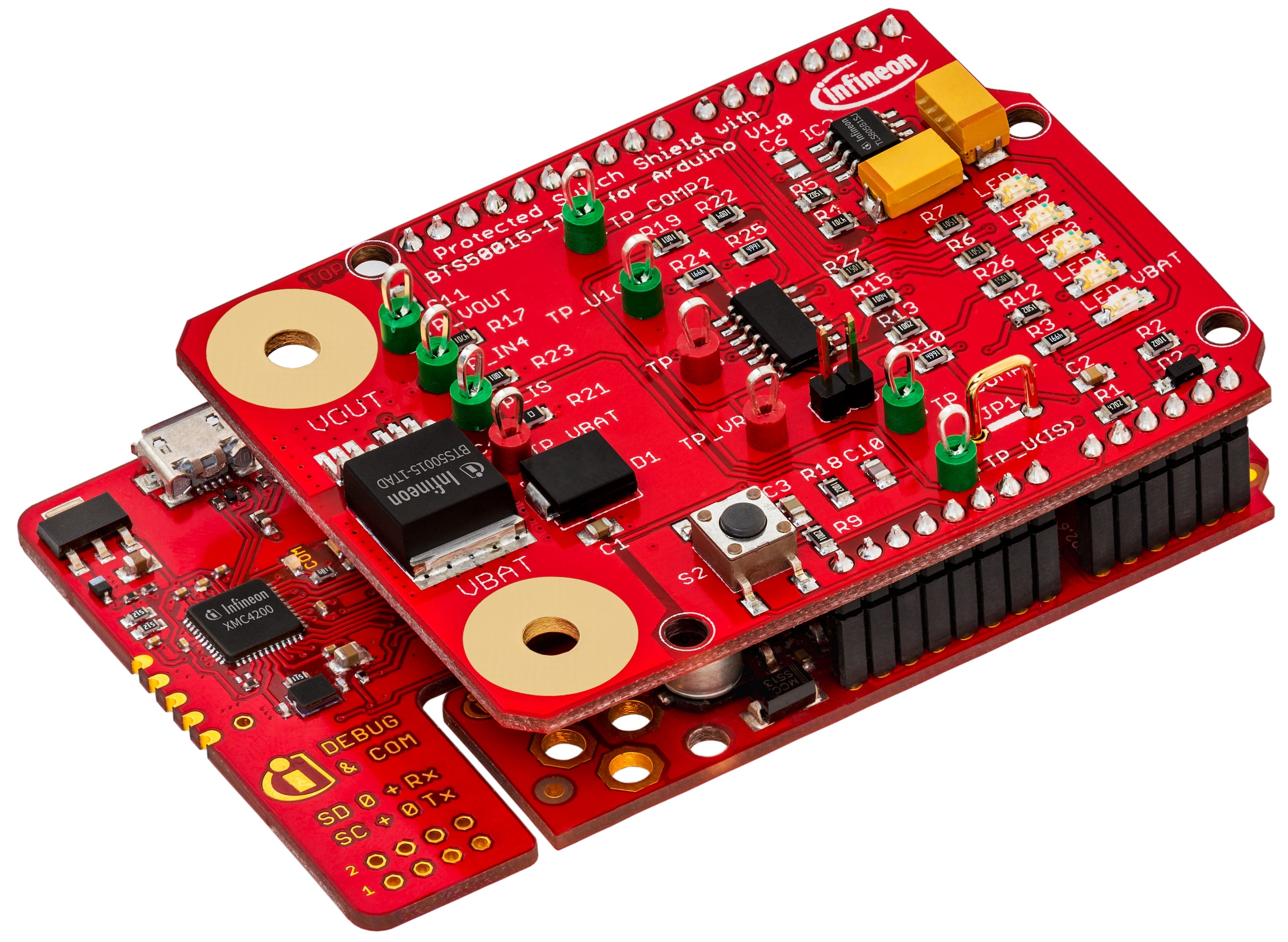 Infineon SHIELDBTS50015-1TAD 12V Protected Switch Shield