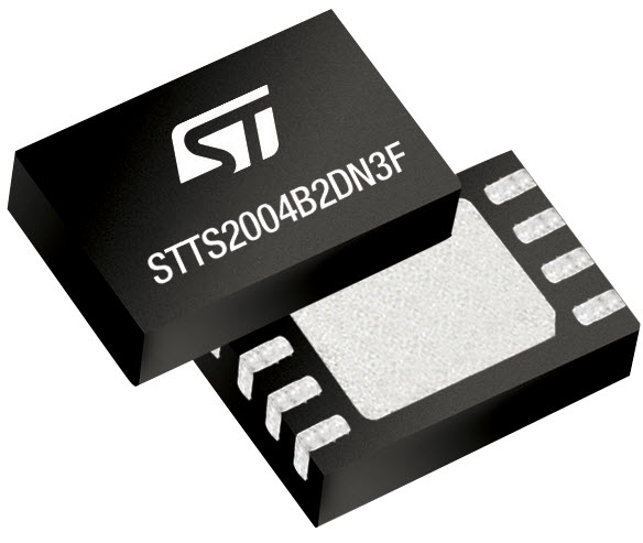 STMicroelectronics STTS2004 2.2V Memory Module Temperature Sensor