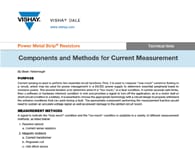 應用筆記：元件和方法