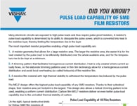 您知道嗎？：脈衝負載特性