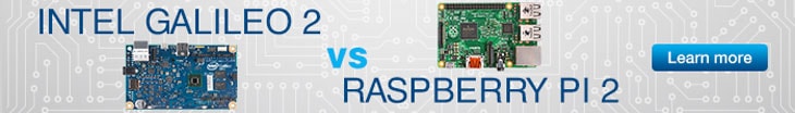 Intel Galileo2 vs. Raspberry Pi2