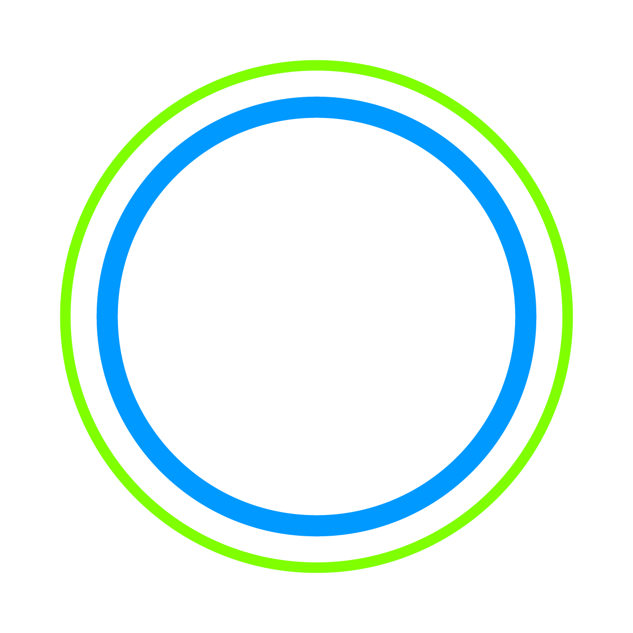RF tower emitting signal waves